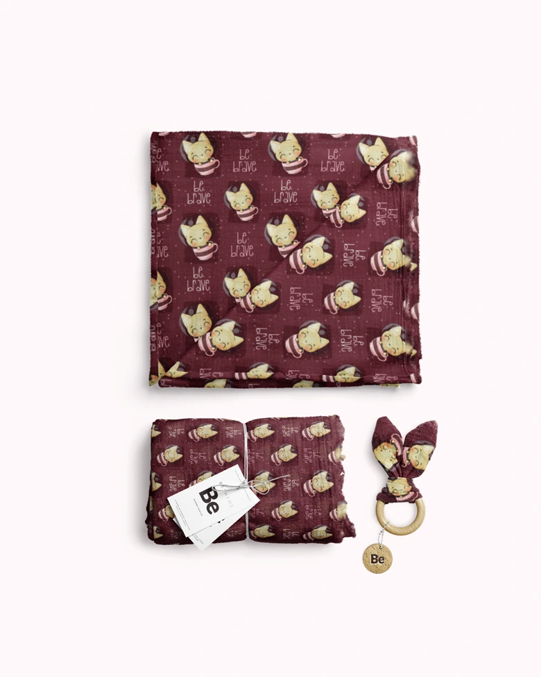 Duvet Cover Set Be Brave - obrazek 3